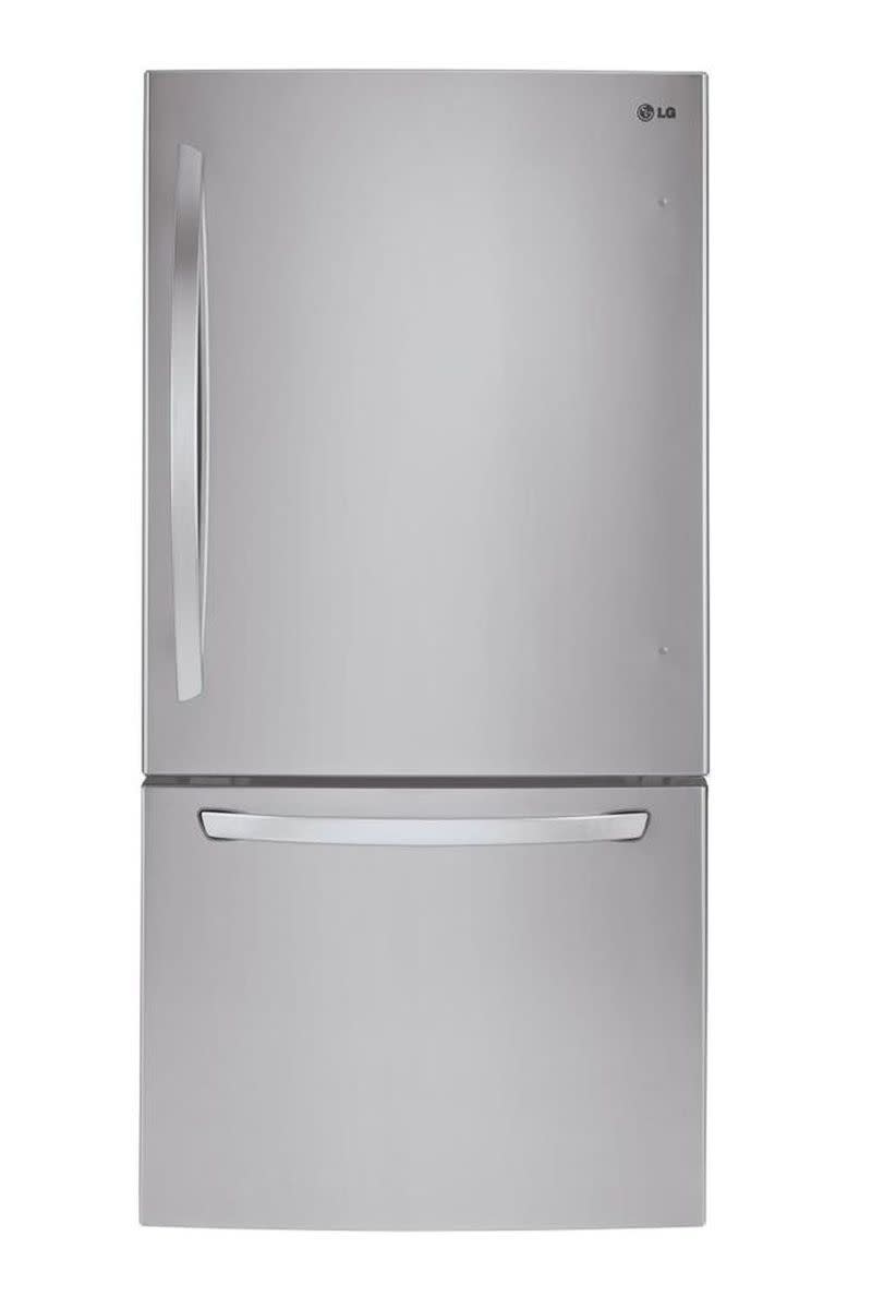 9) LG Bottom Freezer Refrigerator