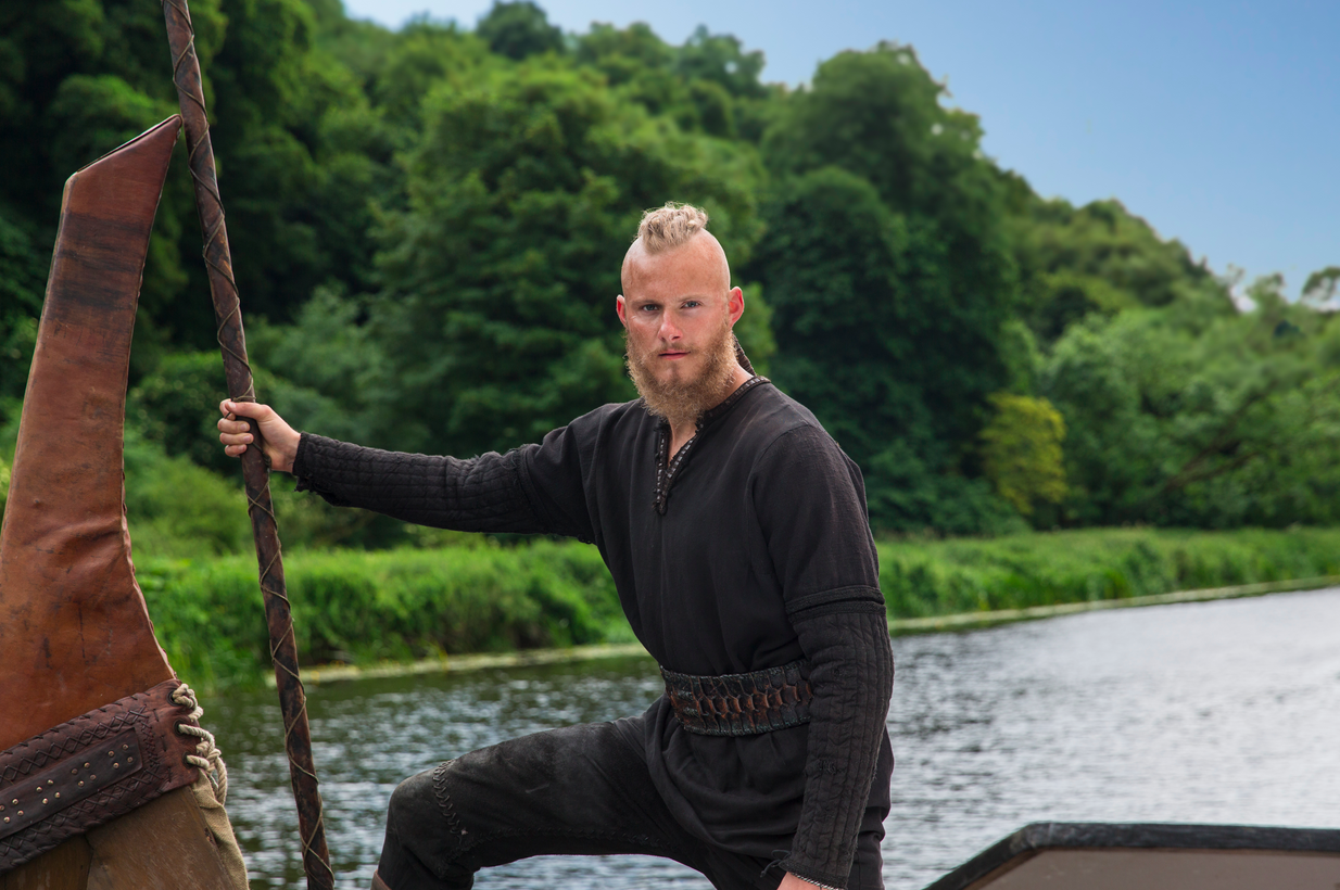 Björn (Alexander Ludwig) in <em>Vikings</em>. (Photo: Jonathan Hession/History)