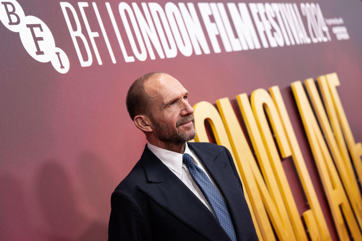 LONDON, ENGLAND - OCTOBER 10: Ralph Fiennes attends the 