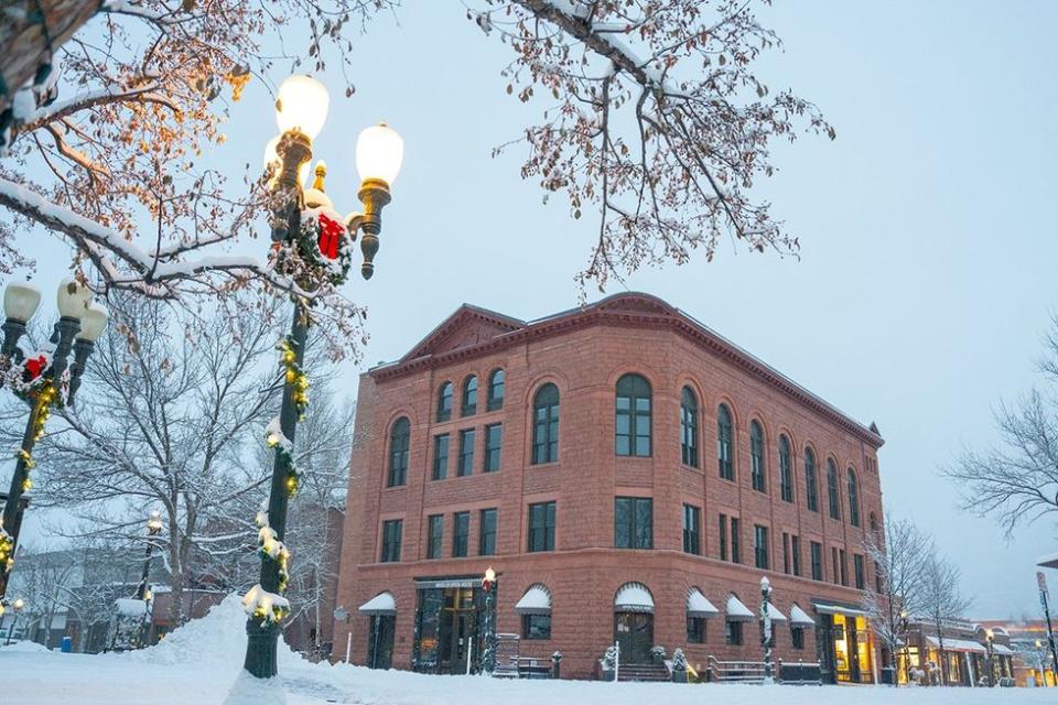 The historic Wheeler Opera House in Aspen, Colordado