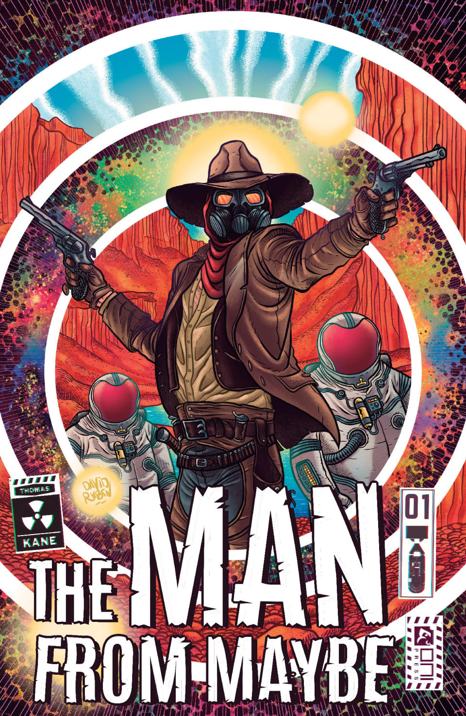 Covers for The Man From Maybe #1.