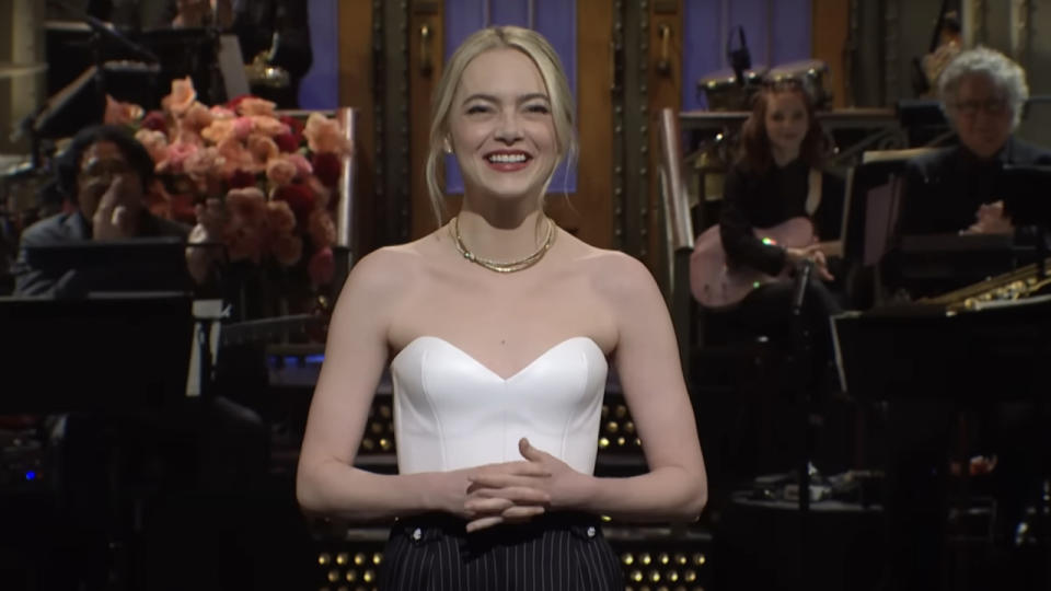 Emma Stone sur SNL