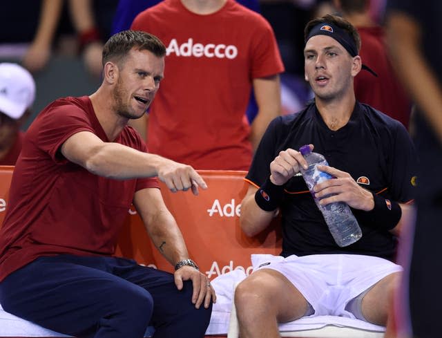 Leon Smith, left, has been Great Britain captain for more than a decade