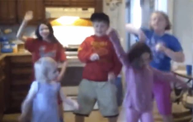 Kids burst priceless 'Nae Nae' dance.