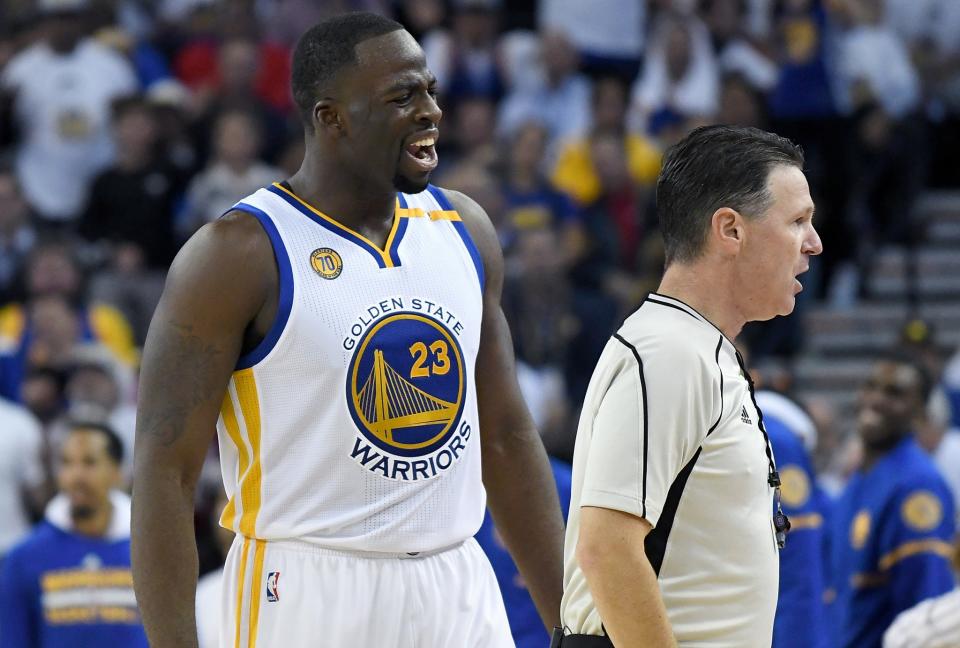 Draymond Green has something to say ... again. (Getty Images)