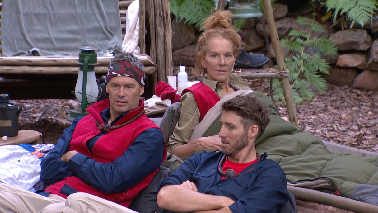 I'm A Celebrity's Tom Williams (left) and Dale Thomas have sparked a debate around Australia Day. Photo: Channel 10.