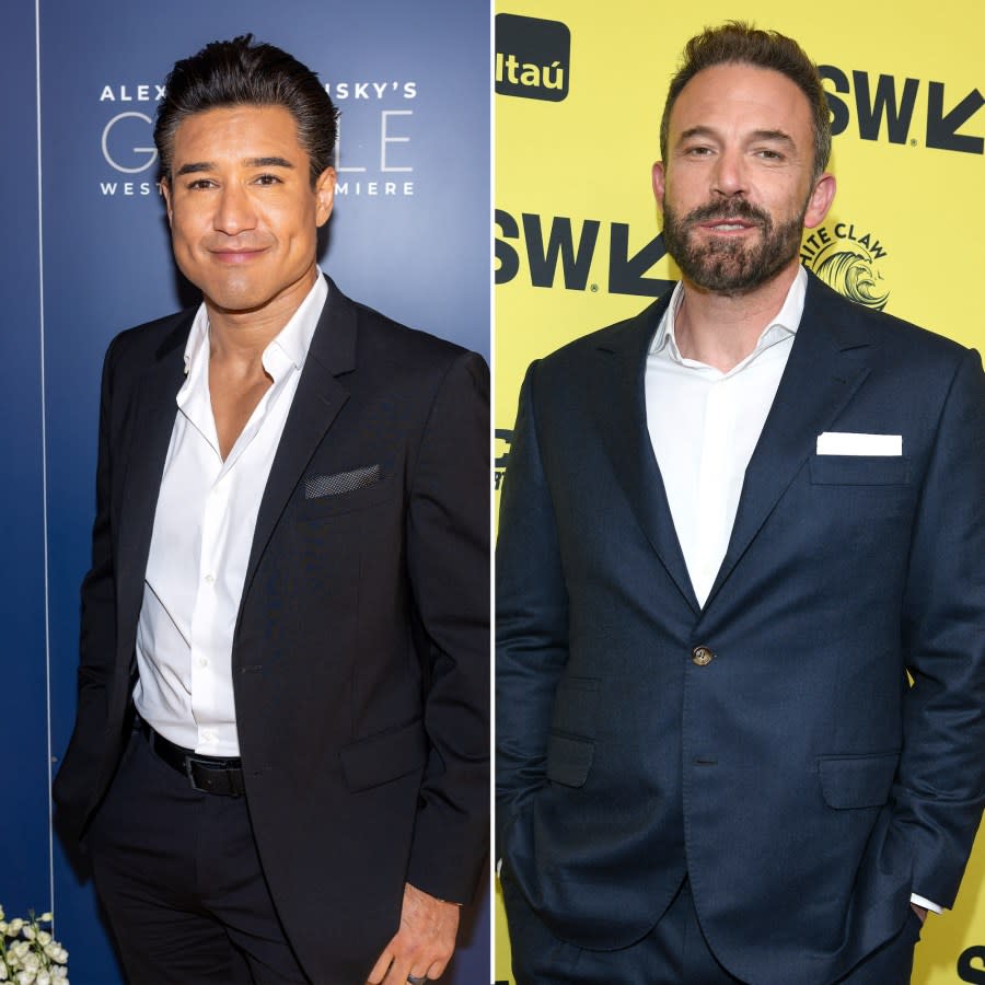 Mario Lopez Spills Red Carpet Secrets About Ben Affleck and More