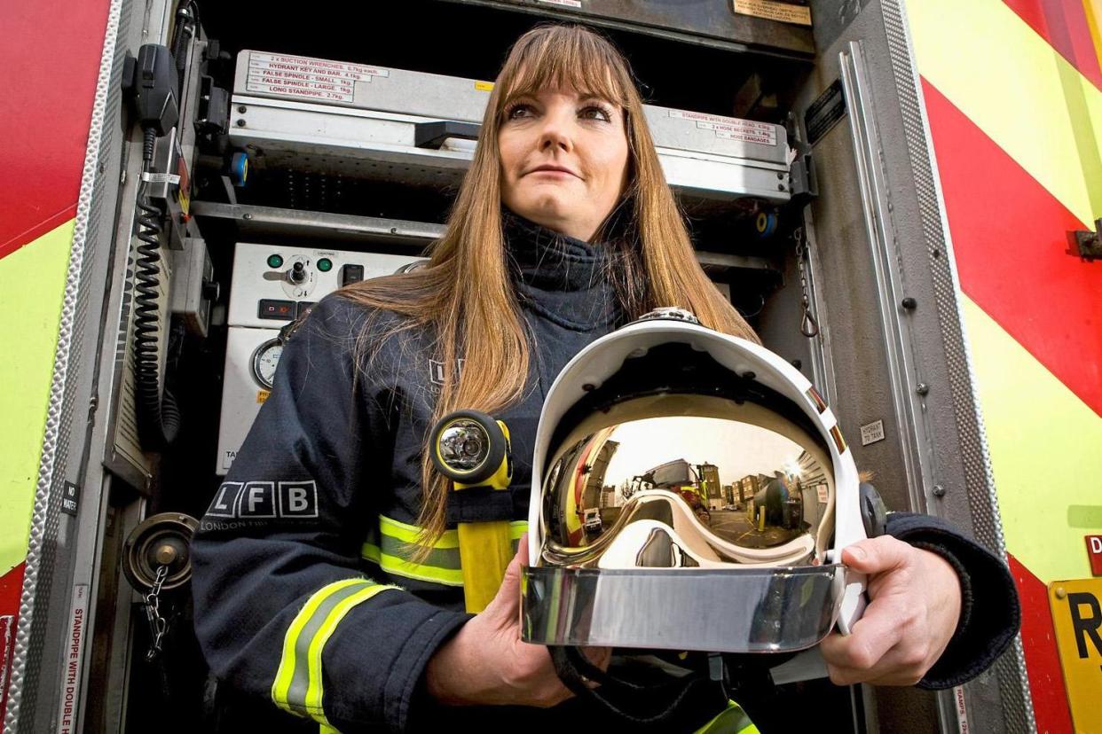 Cotton: London fire chief: Gretel Ensignia