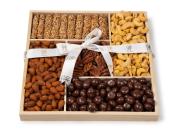 <p>giftkosher.com</p><p><strong>$85.99</strong></p><p><a href="https://giftkosher.com/products/passover-chocolate-nuts-tray" rel="nofollow noopener" target="_blank" data-ylk="slk:Shop Now;elm:context_link;itc:0" class="link ">Shop Now</a></p><p>Dessert planning is a cinch with this readymade box of sweet treats, which includes roasted salted almonds and cashews, Chinese pecans, chocolate cookie balls, and Viennese crunch chocolates.</p>