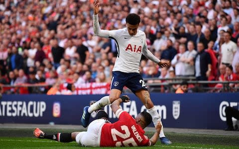 Spurs vs Man UTd - Credit: GETTY IMAGES