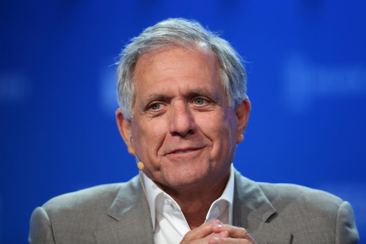 Leslie Moonves, Chairman and CEO, CBS Corporation, speaks during the Milken Institute Global Conference in Beverly Hills, California,&nbsp;on May 3, 2017. (Photo: Lucy Nicholson / Reuters)