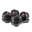 <p><strong>Bowflex</strong></p><p>amazon.com</p><p><strong>$349.00</strong></p><p><a href="https://www.amazon.com/dp/B001ARYU58?tag=syn-yahoo-20&ascsubtag=%5Bartid%7C2089.g.383%5Bsrc%7Cyahoo-us" rel="nofollow noopener" target="_blank" data-ylk="slk:Shop Now;elm:context_link;itc:0;sec:content-canvas" class="link ">Shop Now</a></p><p>These premium, high-quality Bowflex adjustable dumbbells are worth the spend, according to upwards of 19,000 Amazon reviews. They range from 5 to 52.5 pounds and adjust in 2.5-pound increments up to the first 25 pounds, while durable molding makes for quieter and less clanky lifting.</p><p>They also come with a free 1-year <a href="https://go.redirectingat.com?id=74968X1596630&url=https%3A%2F%2Fwww.bowflex.com%2Fjrny.html&sref=https%3A%2F%2Fwww.bestproducts.com%2Ffitness%2Fequipment%2Fg383%2Fadjustable-dumbbells-and-weights%2F" rel="nofollow noopener" target="_blank" data-ylk="slk:JRNY membership;elm:context_link;itc:0;sec:content-canvas" class="link ">JRNY membership</a> for professional on-demand fitness workouts, so you have no excuse to not get crackin' on those guns.</p><p>More than 89% of reviewers on Amazon give this set 5 out of 5 stars, saying it is an “excellent solution” for those who don’t want a “house full of weights.”</p><p><strong>More</strong>: <a href="https://www.bestproducts.com/fitness/a39678667/voice-activated-adjustable-dumbbells/" rel="nofollow noopener" target="_blank" data-ylk="slk:These Adjustable Dumbbells Rerack at the Sound of Your Voice;elm:context_link;itc:0;sec:content-canvas" class="link ">These Adjustable Dumbbells Rerack at the Sound of Your Voice</a></p>