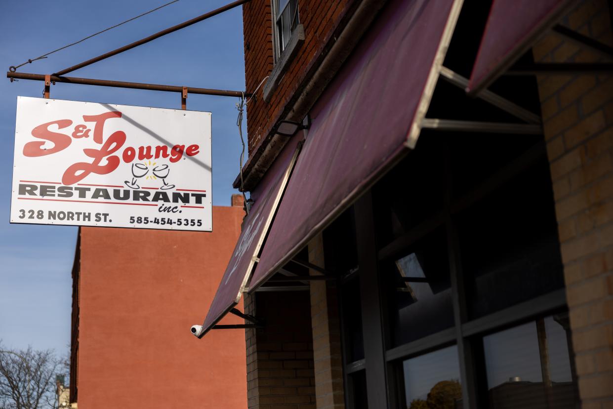 The S&T Lounge on the west end of Weld Street is well-known for its wings and its local vibe.
