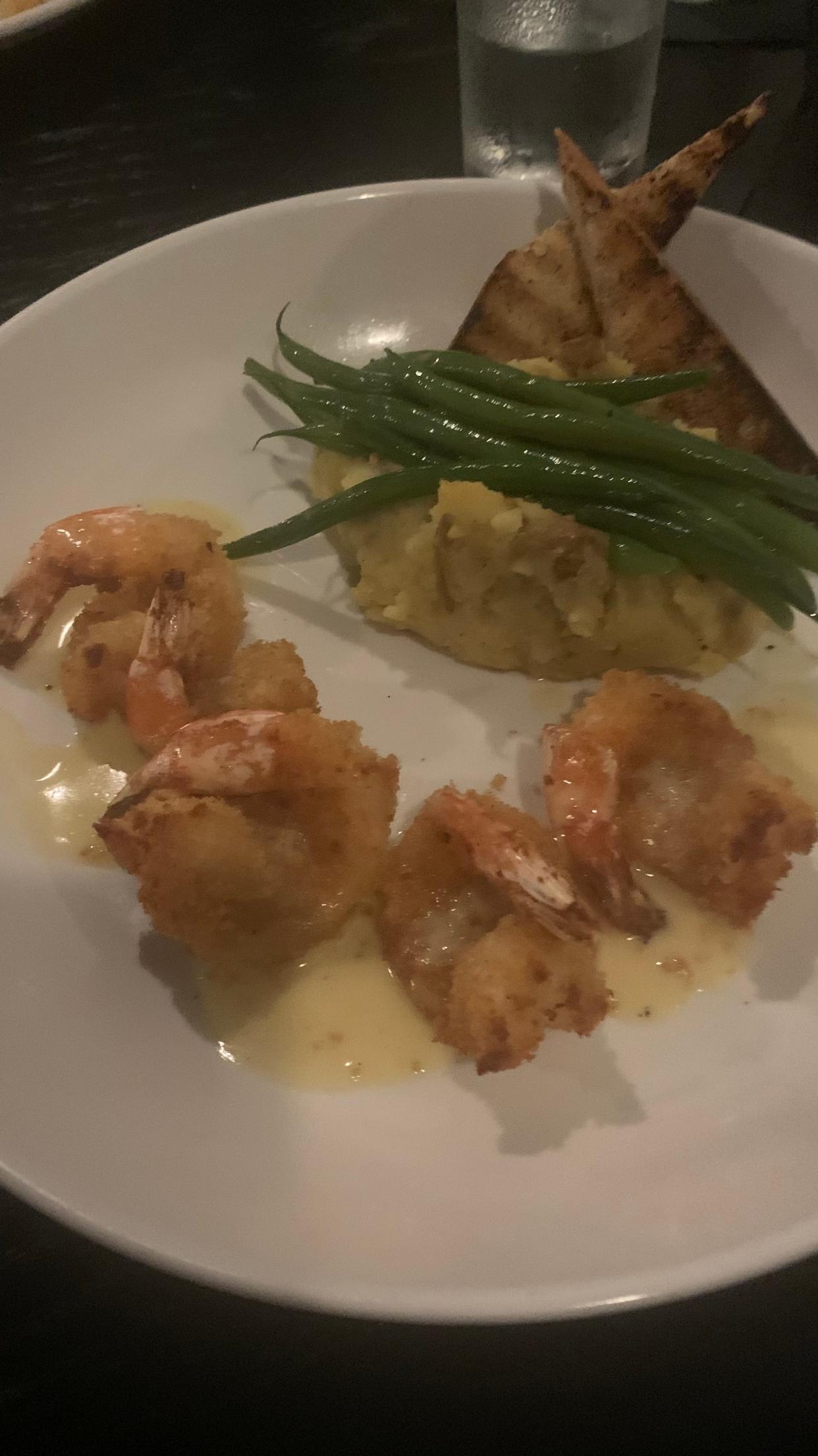 Shrimp Divine is the signature dish at Divine restaurant in Cuyahoga Falls.