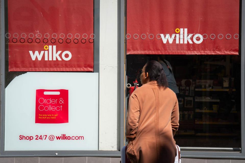 Homeware chain Wilko has entered administration  (PA Wire)