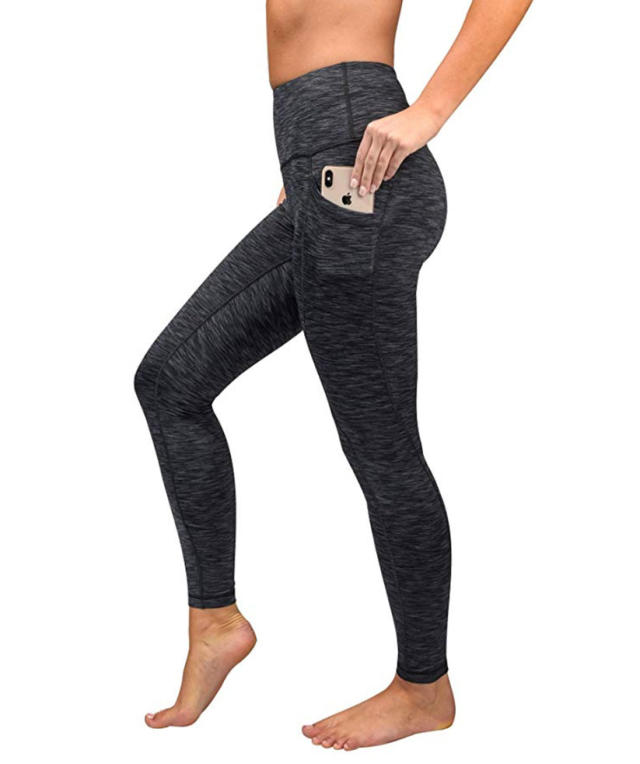 90 Degree By Reflex High Waist Fleece Lined Leggings with Side