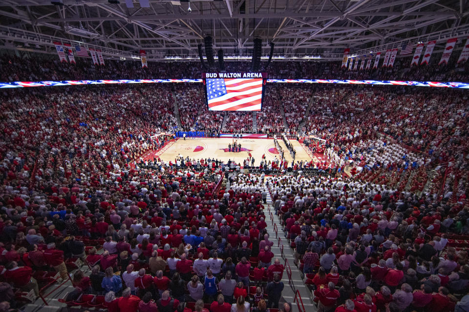 NCAA crowds.