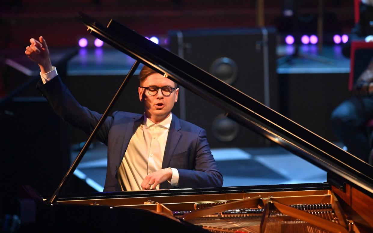 Víkingur Ólafsson performs at the Royal Albert Hall - Mark Allan