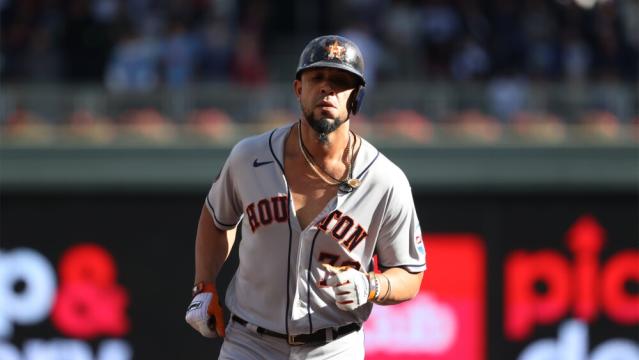 Astros hit 4 homers, with a pair by Abreu, to rout Twins 9-1 and