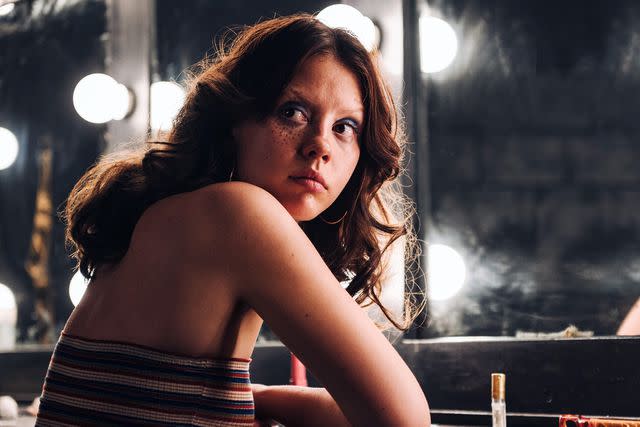 <p>A24</p> Mia Goth in 'X'