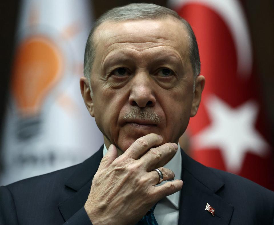 Erdoğan has drawn more nationalist supporters over the last decade. <a href="https://www.gettyimages.com/detail/news-photo/turkish-president-and-leader-of-the-justice-and-development-news-photo/1249861028" rel="nofollow noopener" target="_blank" data-ylk="slk:Adem Altan/AFP via Getty Images;elm:context_link;itc:0;sec:content-canvas" class="link ">Adem Altan/AFP via Getty Images</a>