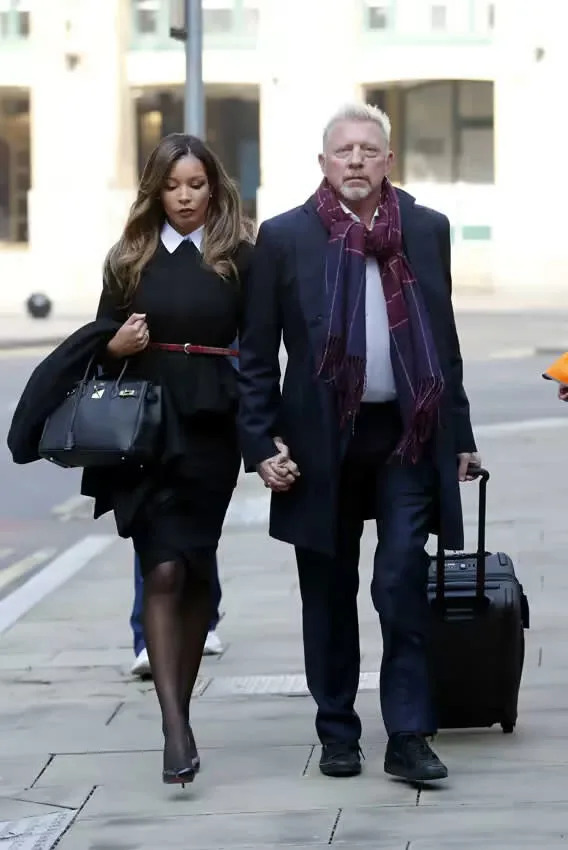 Boris Becker y su pareja Lilian de Carvalho Monteiro