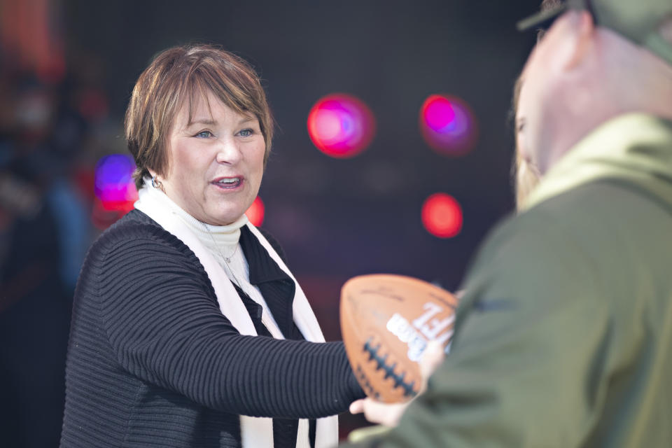 Tennessee Titans controlling owner Amy Adams Strunk said on Friday she doesn't want a new stadium. (Getty Images)