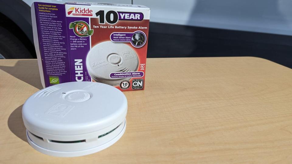 Property owners can choose to install combination alarms that can detect smoke and carbon monoxide.
