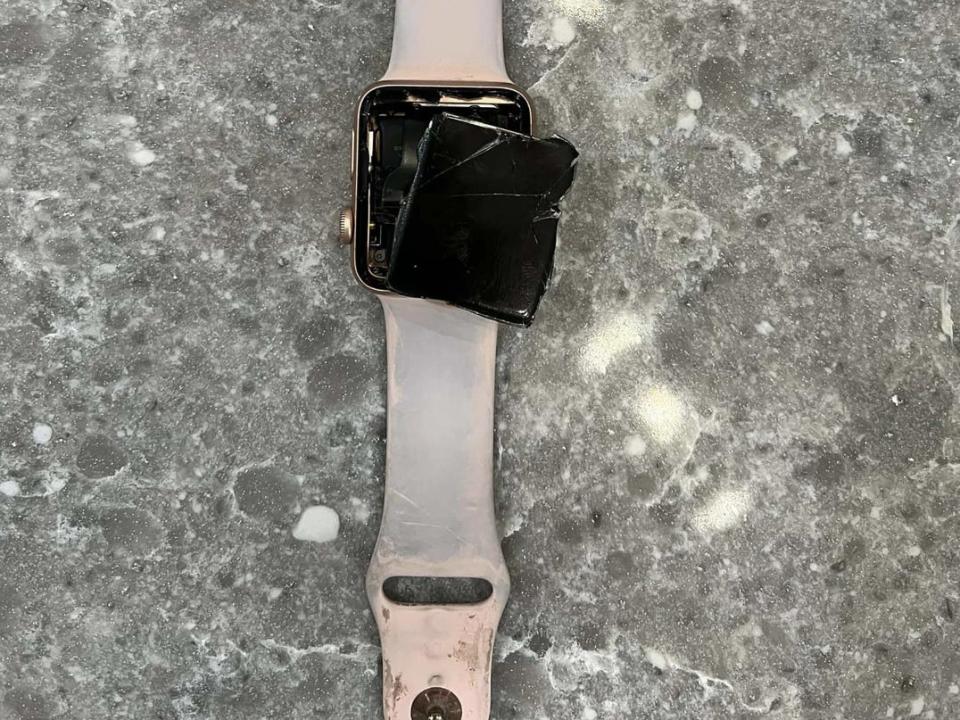 emma's watch shattered by lightning