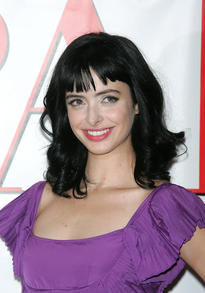 Confessions of a Shopaholic NY Premiere 2009 Krysten Ritter