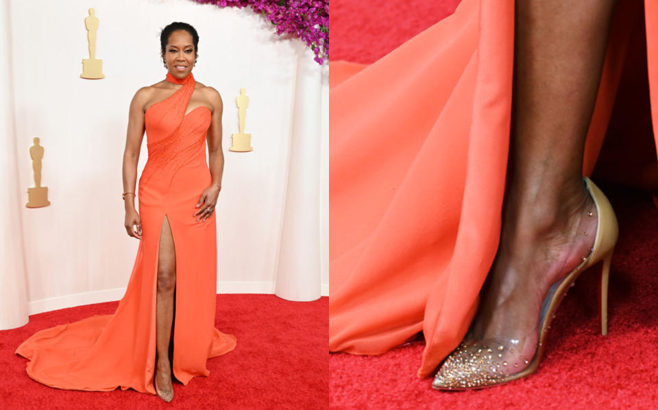 Regina King at the 96th Annual Oscars held at at the Ovation Hollywood on March 10, 2024 in Los Angeles, California.