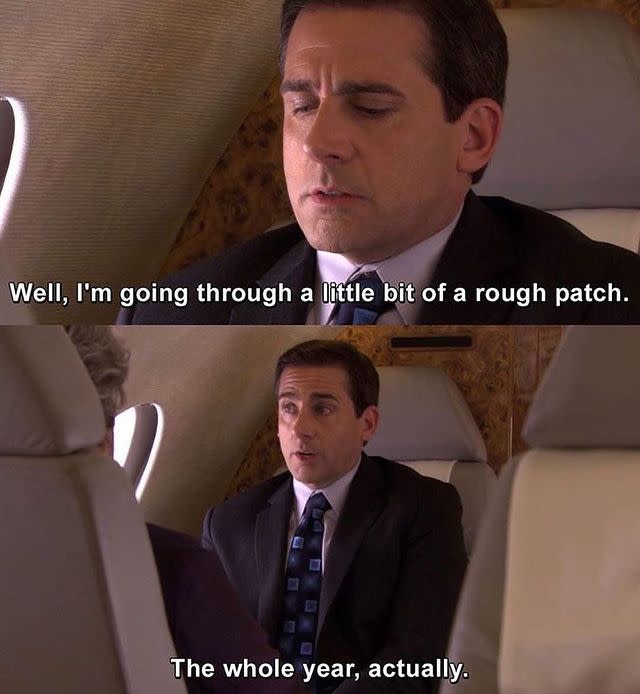 <p>Michael Scott knows.</p><p><a href="https://www.instagram.com/p/B_CI31TFiZU/" rel="nofollow noopener" target="_blank" data-ylk="slk:See the original post on Instagram;elm:context_link;itc:0;sec:content-canvas" class="link ">See the original post on Instagram</a></p>