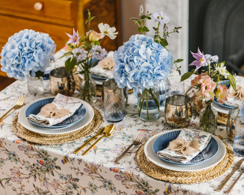 1. Style a spring tablescape