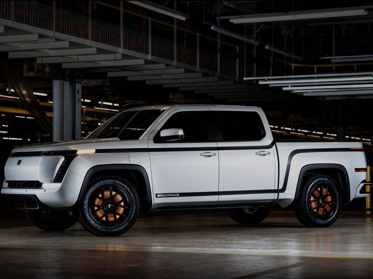 Endurance electric pickup truck by Lordstown Motors