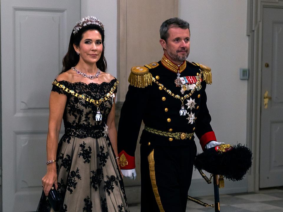 Crown Princess Mary and Prince Frederick