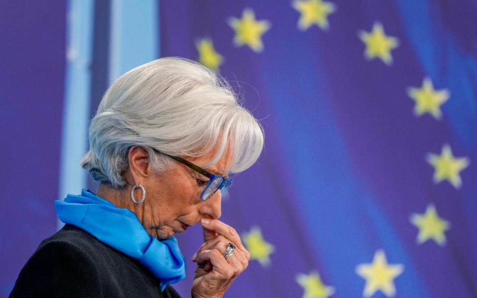 President of European Central Bank Christine Lagarde - Michael Probst/AP