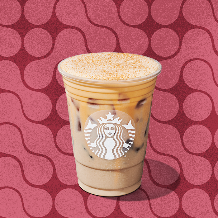 Iced Pumpkin Cream Chai Tea Latte. Image courtesy of Starbucks.