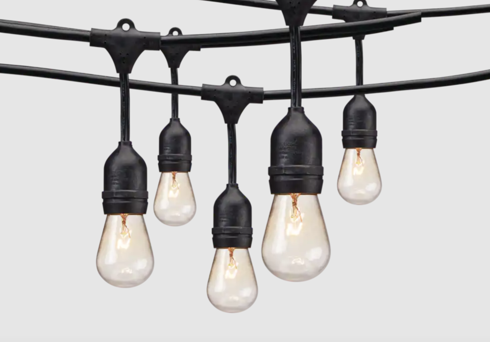 CANVAS Montmarte Heavy-Duty Outdoor String Lights (Photo via Canadian Tire)