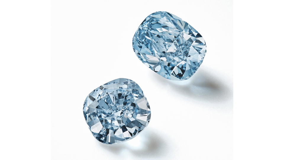 De Beers Blue Diamonds