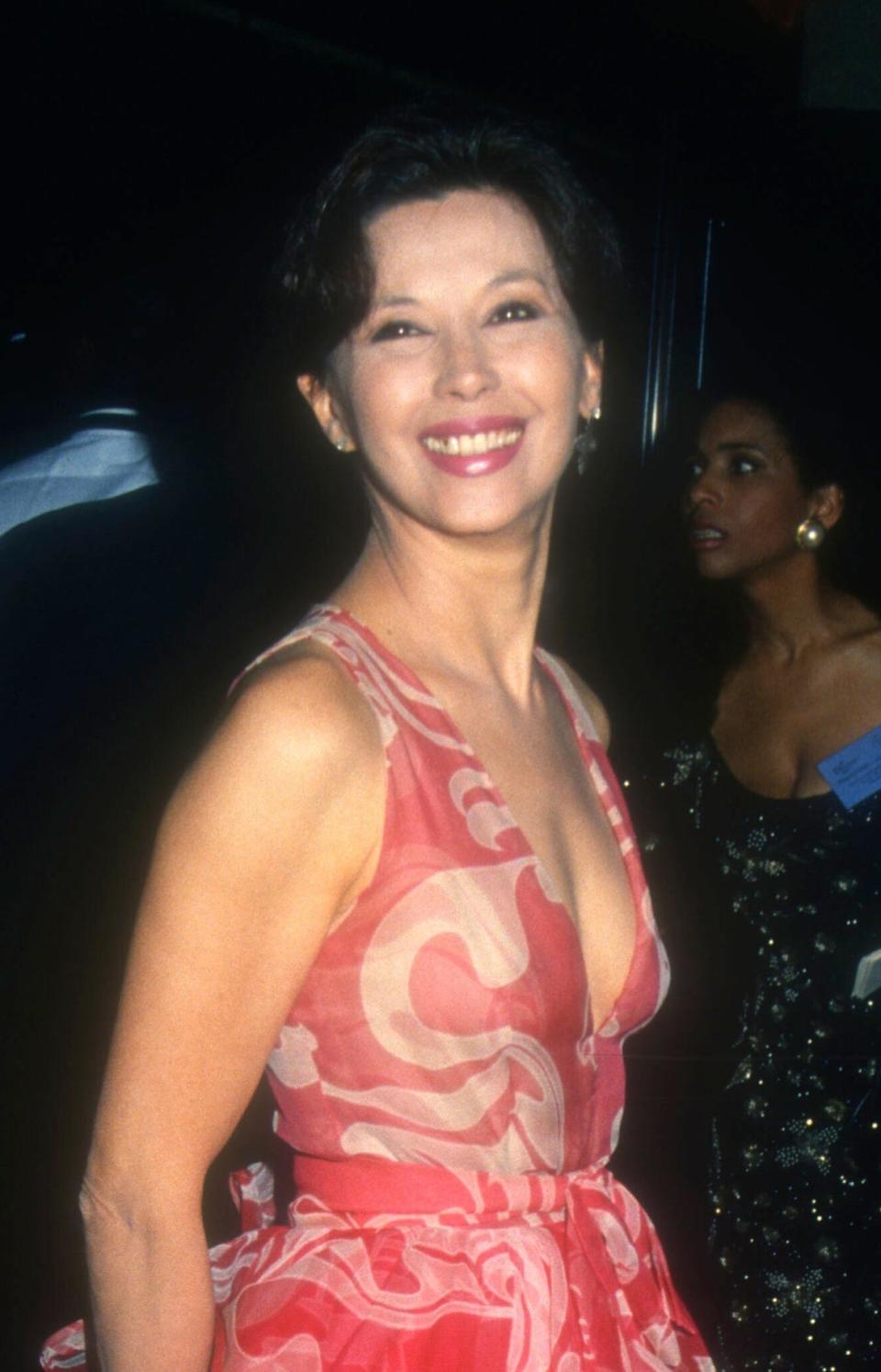 Actress France Nuyen attends the 1994 Diversity Awards on September 20, 1994 at the Beverly Hilton Hotel in Beverly Hills, California