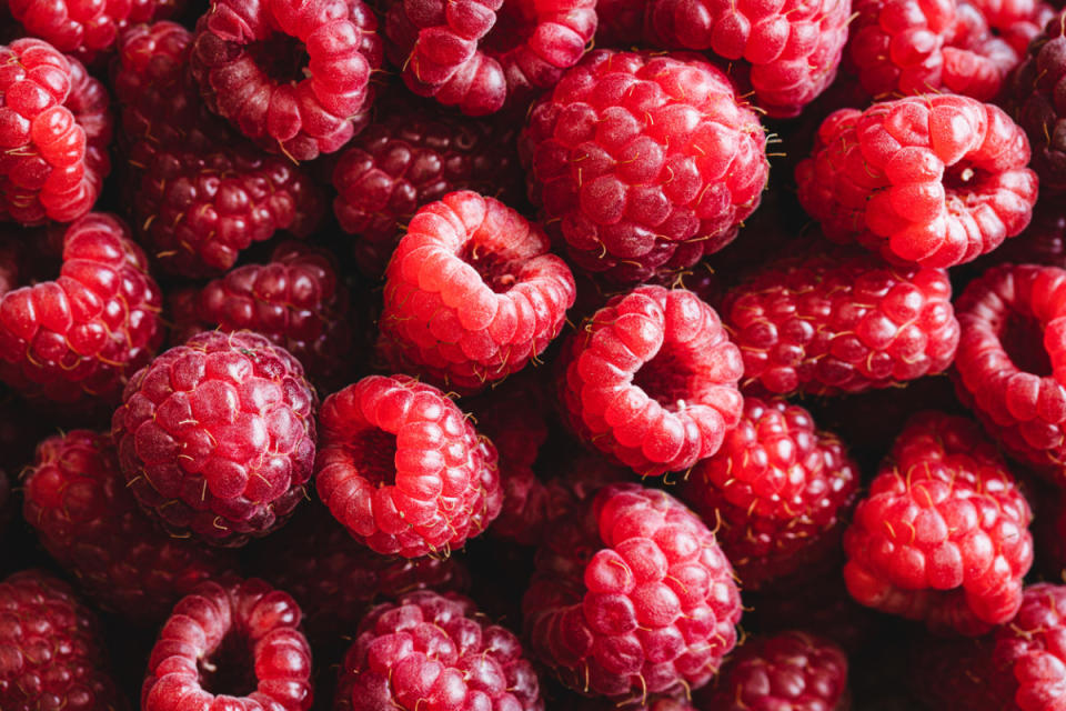 Raspberries are packed with fiber.<p>iStock</p>