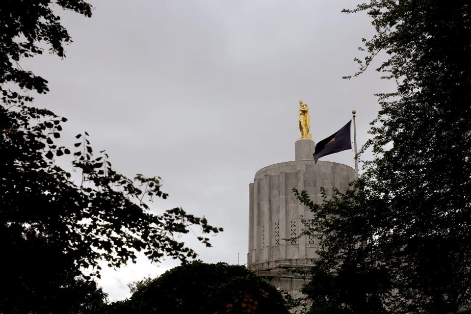 The Oregon State Capitol in Salem on Thursday, Sep. 13, 2018.