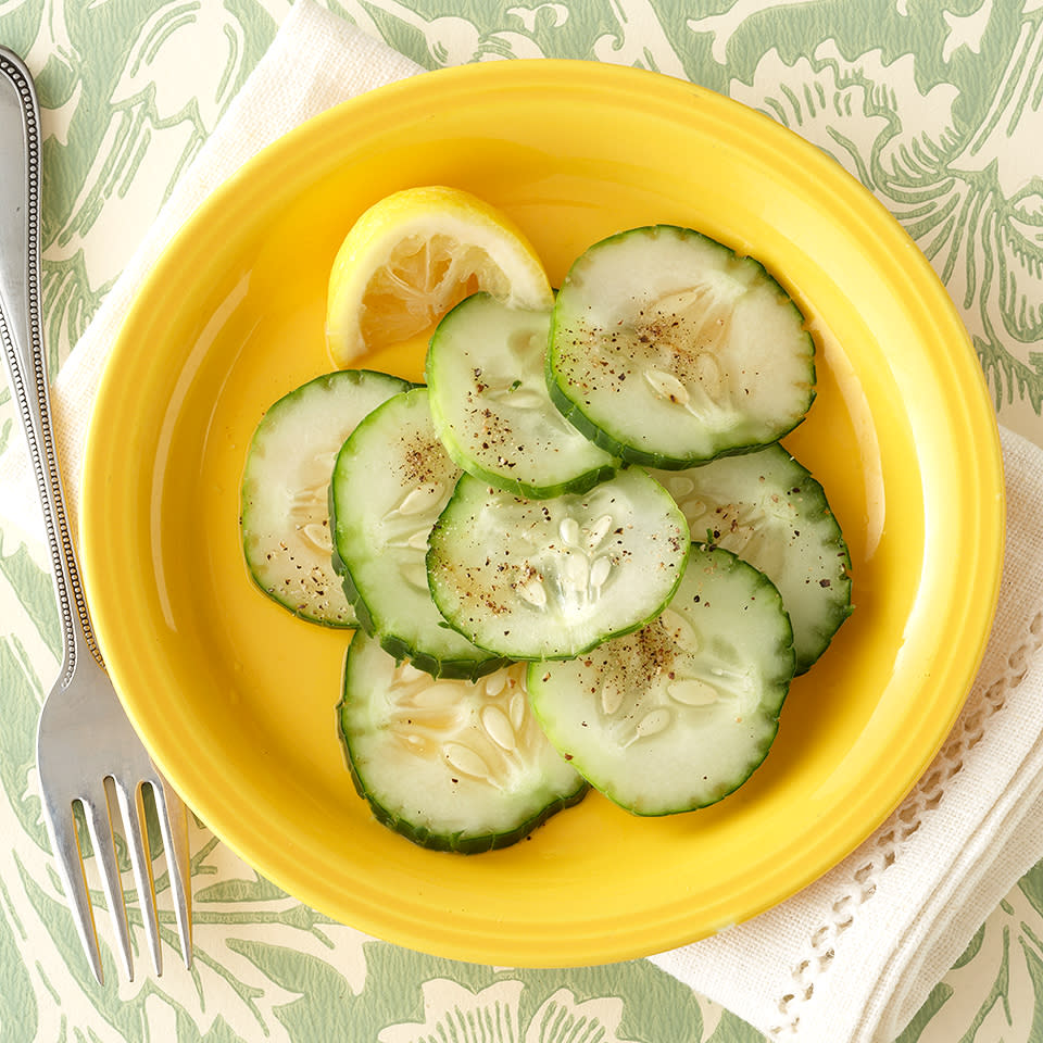 Lemon-Pepper Cucumbers