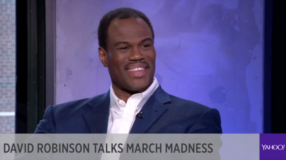 David Robinson in the Yahoo Finance studio on March 12, 2018