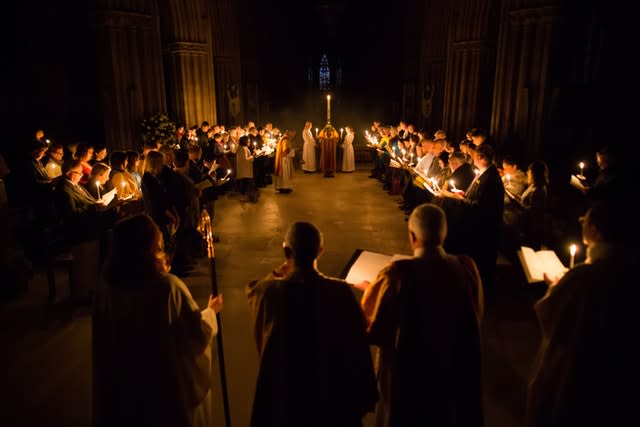 Lichfield Cathedral Easter Vigil