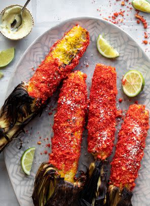 Flamin' Hot Cheetos Grilled Corn