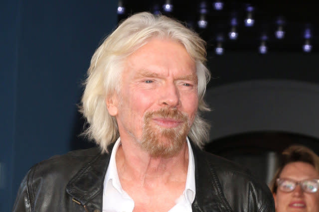 CA: Sir Richard Branson Star Ceremony - Los Angeles