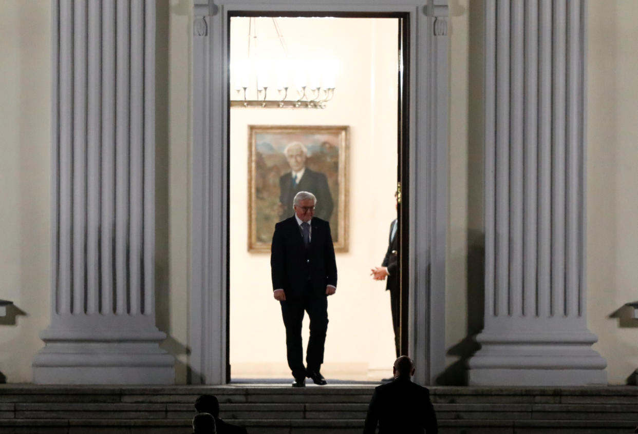 In seinem ersten Amtsjahr setzte Bundespräsident Steinmeier kaum Akzente (Bild: REUTERS/Axel Schmidt)