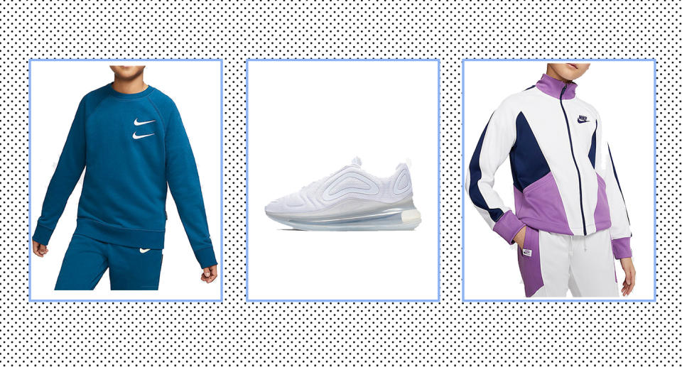 Nike launch sale on kidswear with up to 50% off clothes and trainers. (Nike/ Yahoo Style UK)