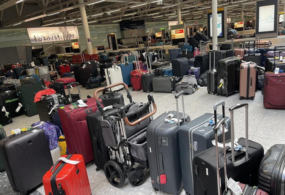 Heathrow Airport has introduced a cap on passenger numbers this summer as the aviation sector struggles to cope with demand for travel (Adam Kent/PA) (PA Media)